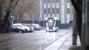 Новый парад трамваев Витязь и Львёнок снова в Коптевском улице.