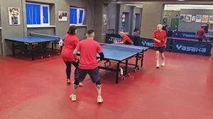 Мухаметов/Васильев (1084) - Сайфутдинов/Нельсон (1359) 05.04 настольный теннис СПб