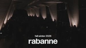 Показ женской коллекции Rabanne осень-зима 2026-2027