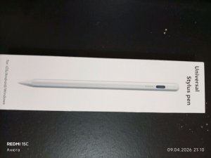 распаковка стилуса