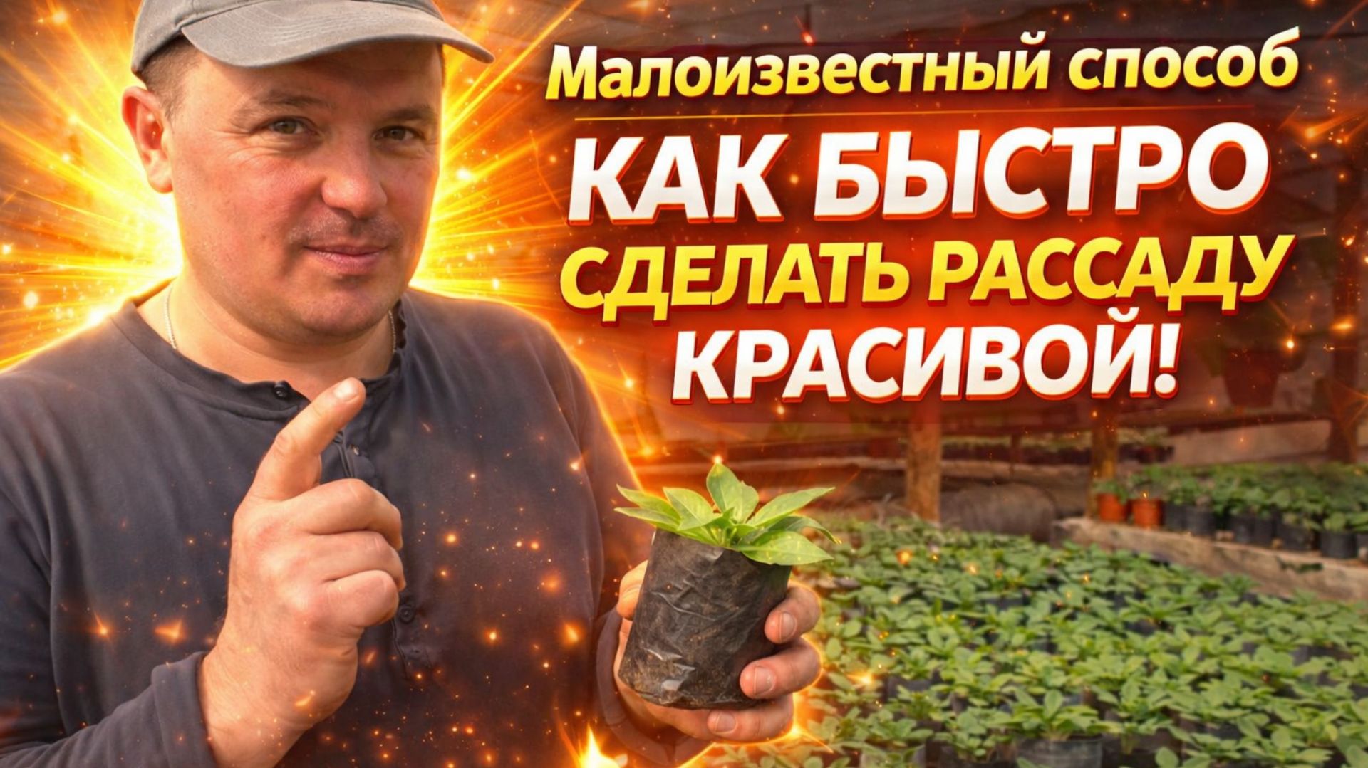 Мы делаем так с рассадой всегда! Открываем секреты красивой и здоровой рассады.