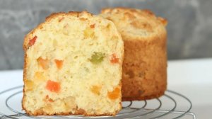 Творожный кулич за 30минут.