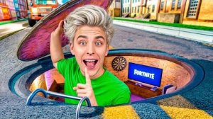 Я Построил СЕКРЕТНЫЕ КОМНАТЫ на УЛИЦЕ ! НАС НИКОГДА НЕ  в игре рафт