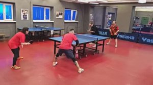 Чирков/Стрижанов (1309) - Сайфутдинов/Нельсон (1359) 05.04 настольный теннис СПб