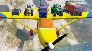 Мультики про машинки🚌✨, музыкальные мультики для детей, мультики аварии, препятствия!