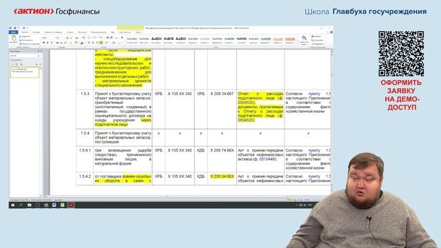 Ответы на вопросы вебинара 08.04.2026 (часть 2). Списание МЗ, ОС и НМА