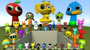 Большая яма против всей семьи спрунки в гаррис моде