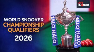 Снукер. Чемпионата Мира 2026 Отборочные матчи. Шеффилд | Прямая трансляция