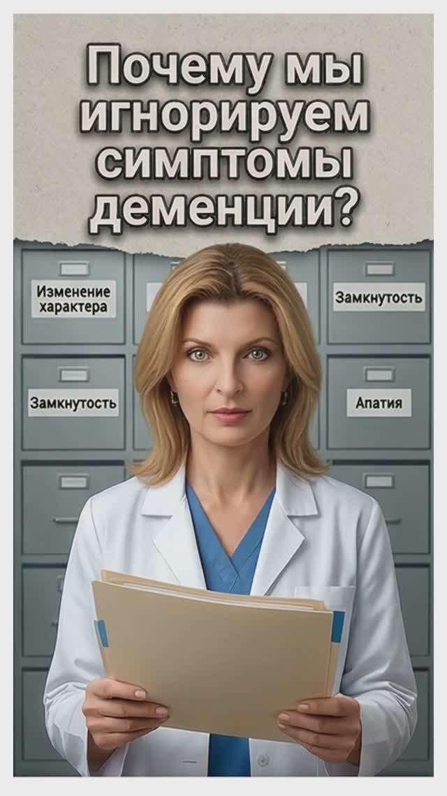 Почему мы игнорируем симптомы деменции?