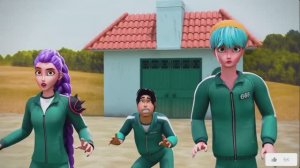 Поппи Плейтайм ИГРА КАЛЬМАР КЕЙПОП ГРУППУ ДЕВОЧКА РУМИ - мультик Poppy Playtime