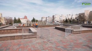 Фонтаны Самары проходят весеннюю проверку и обслуживание