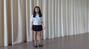 Людмила Шмидт "Я спою тебе, родной " - читает Седракян Альвина