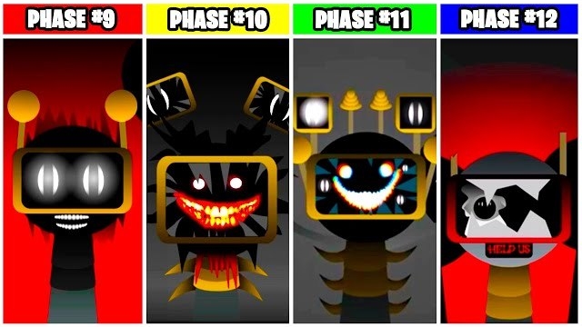 спрунки фаза 9 против фаза 10 против фаза 11 против фаза 12