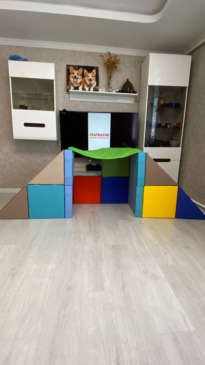 Строим Крылатую арку из конструктора Магматик