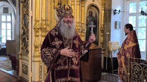 Проповедь митрополита Иоанна в Великий Четверг в храме Рождества Пресвятой Богородицы с.Семеновка
