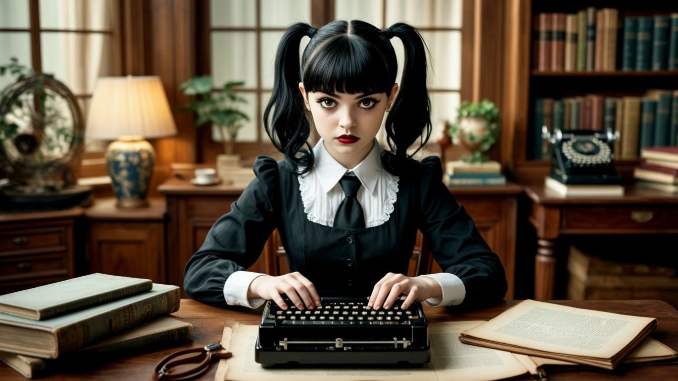 Веселая песня про девушку из сериала  Wednesday, Уенсдей, Венсдей, женский вокал