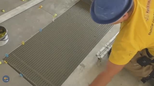 Как уложить крупноформатную плитку, подробная инструкция