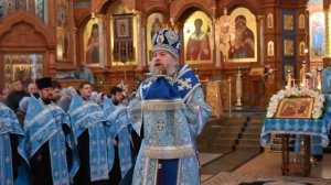 Проповедь митрополита Леонтия накануне престольного праздника Благовещенского собора г. Воронежа