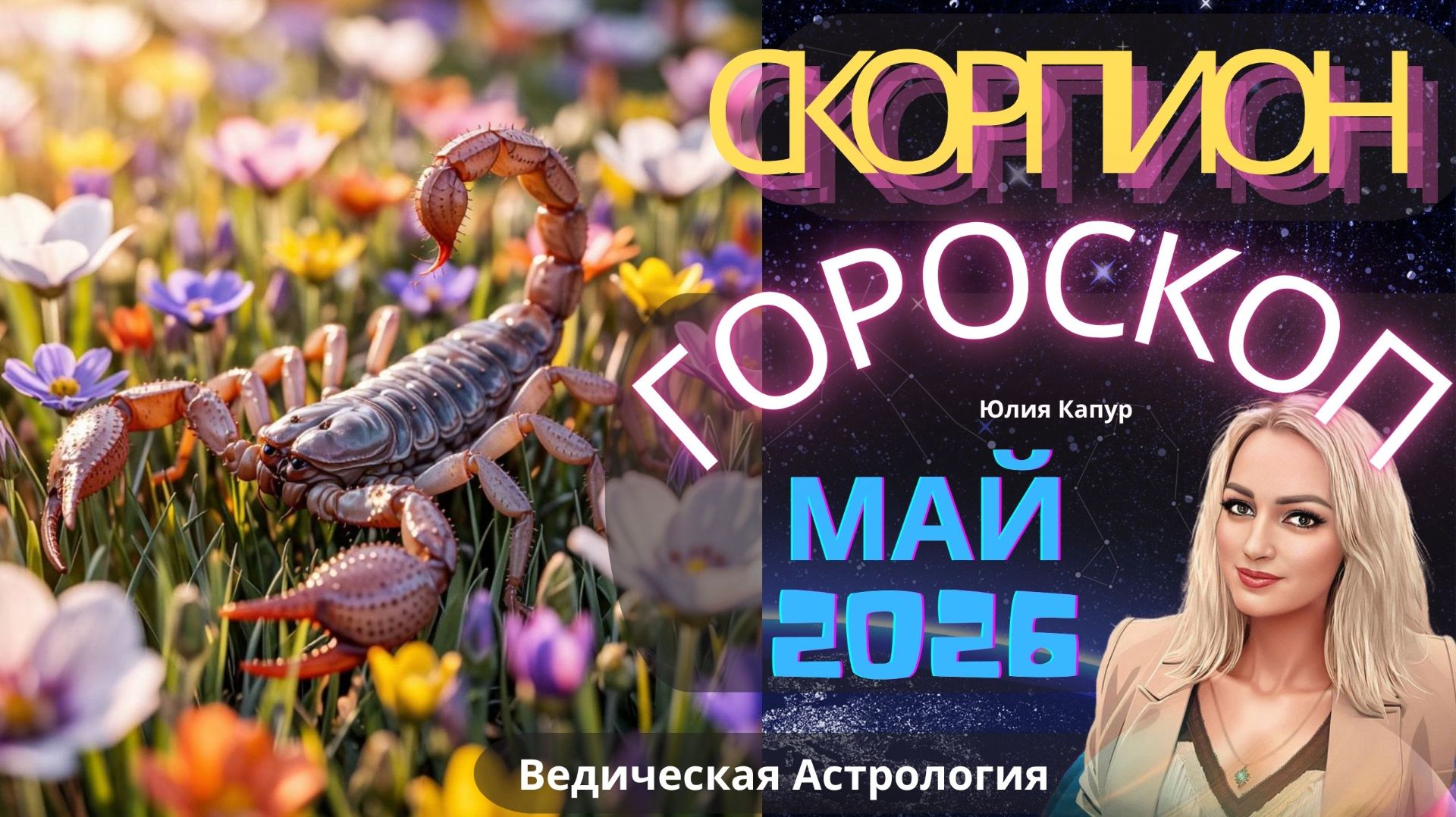 ♏Скорпион - гороскоп на Май 2026 года. От Юлии Капур