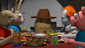 Пигги vs Пеннивайз 4 Ловушка (Roblox Piggy Роблокс Свинка Пеппа Оно Хоррор Челлендж 3D Анимация)