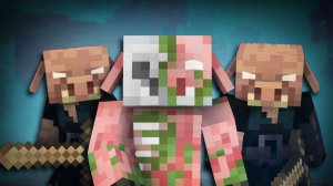 Пиглин и Свинозомби придумали План победы - МАЙНКРАФТ МУЛЬТИКИ