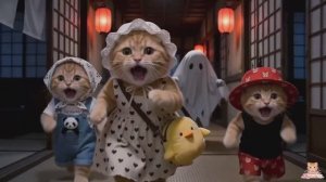 Котики и Привидение