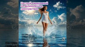 Настрой ежедневный на великолепное самочувствие