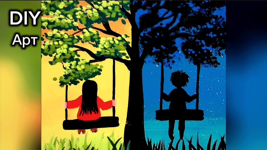 Очучалка как нарисовать картину фломастерами. DIY Арт