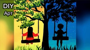 Очучалка как нарисовать картину фломастерами. DIY Арт