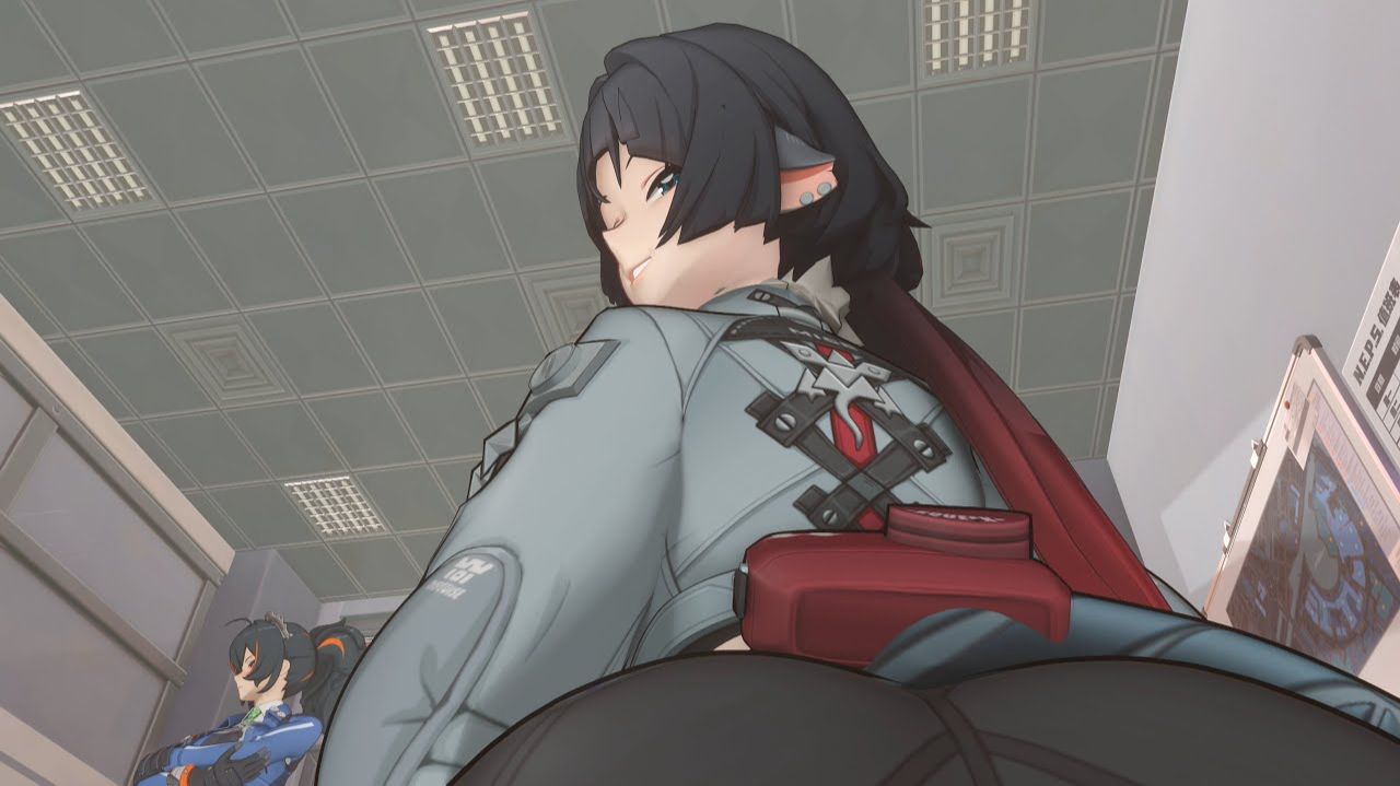 Please sit on me Jane Doe  Zenless Zone Zero animation