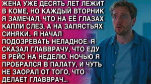 10 ЛЕТ В КОМЕ… НО НОЧЬЮ Я УВИДЕЛ, ЧТО ТВОРИТ ГЛАВВРАЧ —И ЧУТЬ НЕ ЗАКРИЧАЛ