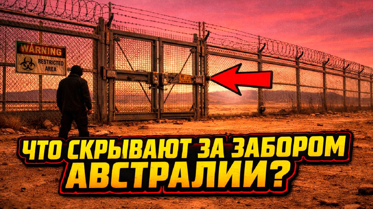 Великая Тайна Забора Австралии. Почему простым смертным закрыт проход за Забор Австралии?