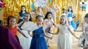 Танец с веерами в детском саду на Выпускном утреннике - видеосъёмка на заказ в описании