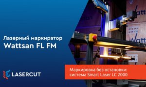 Маркировка без остановки конвейера: система Smart Laser LC 2000