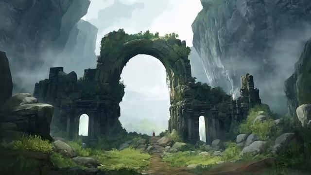 Скрытые руины - Нежная музыка эльфов, фоновая музыка для отдыха