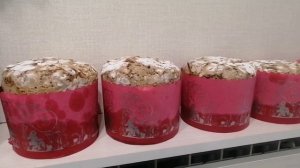 Результаты вчерашнего труда - Кулич Панеттоне 😋 Процесс приготовления в предыдущем видео 👇👇👇