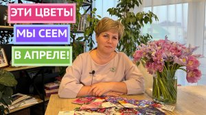НЕ ПРОПУСТИТЕ СРОКИ ПОСЕВА ЭТИХ ЦВЕТОВ В АПРЕЛЕ 2026