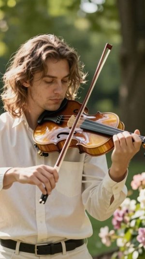 Хороший скрипач!