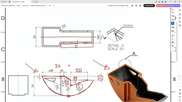 Учебное пособие по FreeCAD для начинающих -Пошаговое упражнение 51