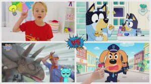 Шериф Лабрадор, Влад и Ники, Блиппи против Блуи — Музыкальный Ритм ЭДМ