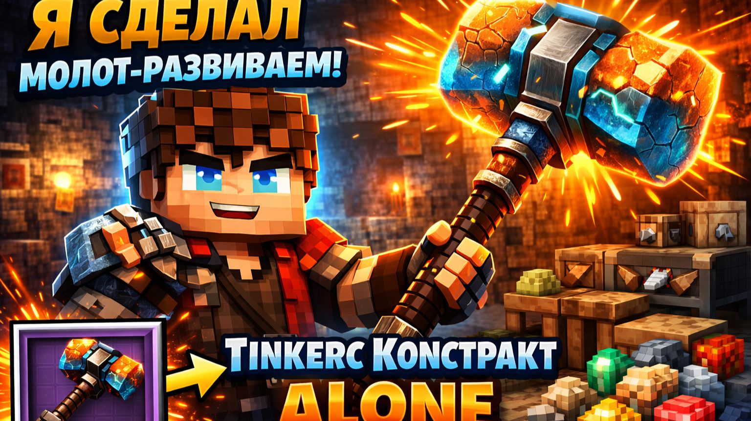 Я СДЕЛАЛ МОЛОТРАЗВИВАЕМ ТИНКЕРС КОНСТРАКТ ALONE [get.gt]