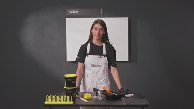 Декоративная краска Arcobaleno Safari инструкция по нанесению