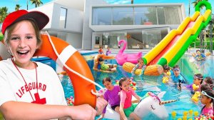 Последний выбывший из бассейна получит 10 000 долларов!