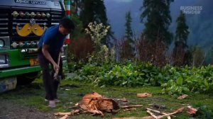 Опасные дороги Индии.