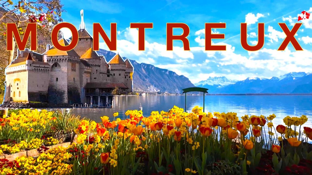 Switzerland, Montreux - Lake Geneva Walking Tour