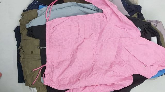 Куртки лёгкие, ветровки  секонд оптом 3 пак