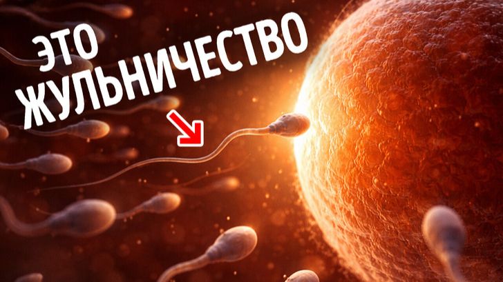 Мужские клетки нарушают закон физики: что происходит? 🔬