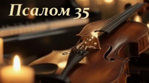 Библия. Псалом 35 с музыкальным оформлением.