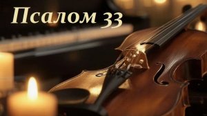 Библия. Псалом 33 с музыкальным оформлением.
