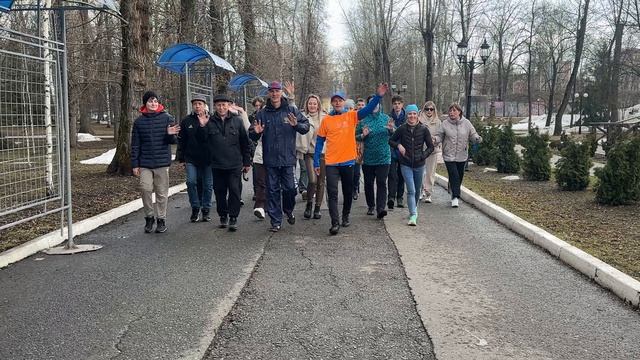 Участие во Всероссийской акции «10000 шагов к жизни». Город Саранск